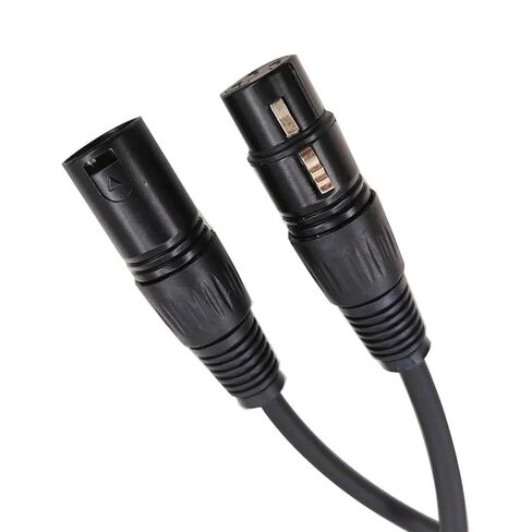 كابل صوت DMX512 XLR بطول 3 أمتار ذكر إلى أنثى M/F OFC محمي لخلاط الميكروفون in Kuwait