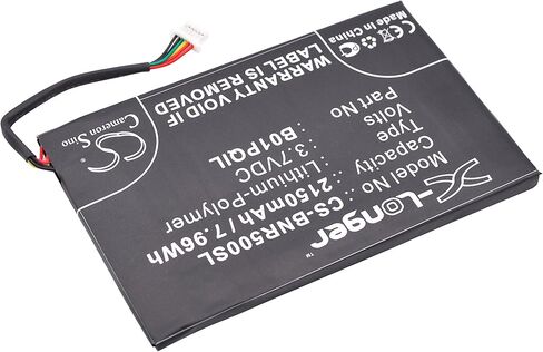 Extra Longer Capacity Replacement Battery for Barnes & Noble BNRV500, Glowlight WiFi, Nook Glowlight in Saudi Arabia