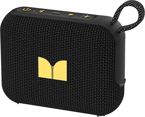 مكبر صوت بلوتوث محمول Monster Cube 1، مقاوم للماء IPX7، بلوتوث 6.0، وقت تشغيل 20 ساعة، صوت ستيريو قوي، مكبر صوت للمنزل والخارج والسفر، أسود in Kuwait