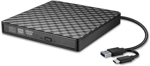External DVD Drive Multi-Function Portable CD Recorder Ultra-Thin DVD Burner Drive CD Writer Super Drive USB3.0 2 in 1 External DVD Writer Notebook in Saudi Arabia
