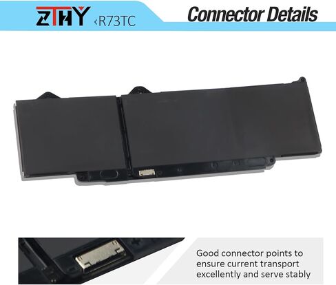 54Wh R73TC DR02P Battery Replacement for Dell Latitude 3340 3440 3450 3540 3550 5340 5350 5440 5450 5540 5550 7455 Latitude 5340 5350 2-in-1 Precision 3480 3580 3490 3590 ins 14 Plus 7441 GTG7N 3-Cell in Saudi Arabia