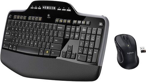 Logitech MK735 Wireless Keyboard and Mouse Combo - MK710 Keyboard and Wireless Mouse M510 in Saudi Arabia