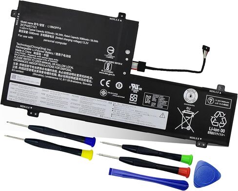 استبدال بطارية L18M3PFA L18D3PF2 لجهاز Lenovo Yoga C740-15IML C740-15 C740-15IML-81TD 81TD0040GE 81TD003YGE 81TD004GGE Series Notebook 5B10T83740 5B10W67258 60.3Wh 3 خلايا in Kuwait