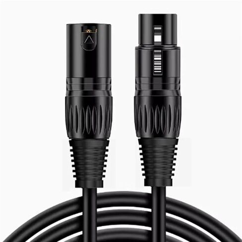 0.5M DMX512 XLR Cable Male to Female M/F OFC Audio Cable Shielded for Microphone Mixer in Saudi Arabia