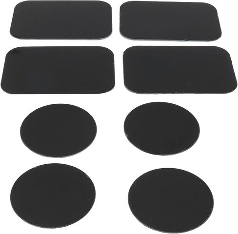 Metal Plates Sticker, Rectangular & Round Adhesive Mount Plates, for Multiple Smartphones, Tablets, in Saudi Arabia