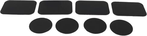 Metal Plates Sticker, Rectangular & Round Adhesive Mount Plates, for Multiple Smartphones, Tablets, in Saudi Arabia
