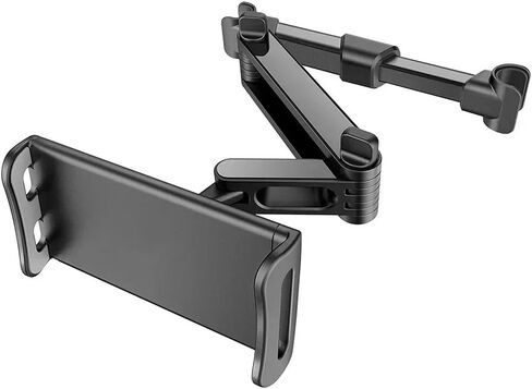 Universal Car Back Seat Headrest Mount Holder for iPad Air 1 2 4-11 Inch 360 Rotation Mini Tablet PC Auto Car Phone Holder Stand (Red) in Saudi Arabia