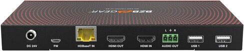 مجموعة جهاز إرسال واستقبال لوحة الحائط BZBGEAR 4K UHD 18 جيجابت في الثانية HDMI/USB-C/KVM حتى 230 قدمًا - BG-EXH-70UWP-W in Kuwait