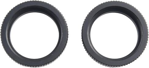 C-CS Ring 5mm, Aluminum Alloy Extension Tube CCTV Lens to CS Body Conversion, Matte Finish Surveillance Accessory (2 Pack) in Saudi Arabia