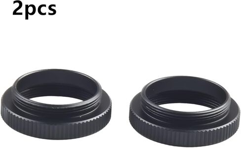 C-CS Ring 5mm, Aluminum Alloy Extension Tube CCTV Lens to CS Body Conversion, Matte Finish Surveillance Accessory (2 Pack) in Saudi Arabia