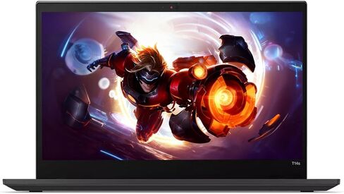 Lenovo Thinkpad T14s Gen2 Laptop, 14in FHD (1920x1080) Windows 11 Pro Lenovo Laptop, Core i5-1145G7, 512GB SSD, 16GB RAM, Fingerprint Reader, HDMI (Renewed) in Saudi Arabia