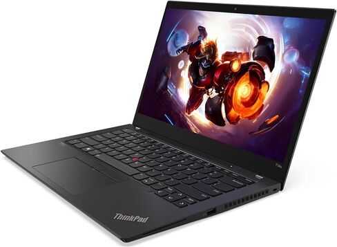 Lenovo Thinkpad T14s Gen2 Laptop, 14in FHD (1920x1080) Windows 11 Pro Lenovo Laptop, Core i5-1145G7, 512GB SSD, 16GB RAM, Fingerprint Reader, HDMI (Renewed) in Saudi Arabia