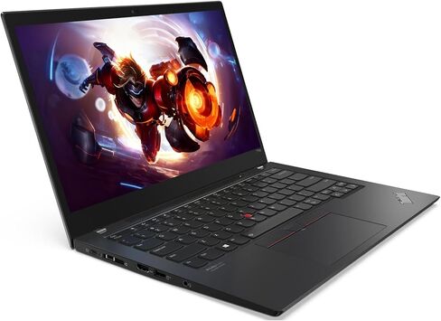 Lenovo Thinkpad T14s Gen2 Laptop, 14in FHD (1920x1080) Windows 11 Pro Lenovo Laptop, Core i5-1145G7, 512GB SSD, 16GB RAM, Fingerprint Reader, HDMI (Renewed) in Saudi Arabia