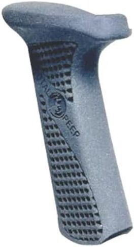 TOTAL PEEP Tech Grip V2.0، مقبض قوس من البولي يوريثان باللون الرمادي الداكن لأقواس ماثيوز، زاوية 0 درجة، متوافق مع اليد اليسرى واليمنى (يمين) in Kuwait