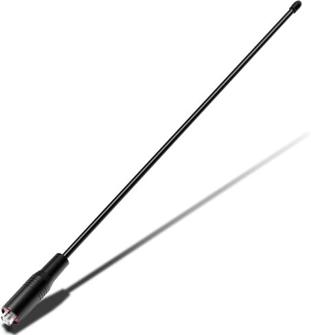 SAMCOM 15.1 Inch Whip Long Antennas for Two Way Radio, 20 Watt Dual Band VHF(136-174)/UHF (400-470MHz) SMA - Female Thread Antenna for FPCN10A FPCN30A 2 Way Radio Walkie Talkies, 6 Pcs in Saudi Arabia