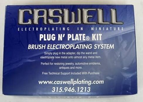 Caswell Plug N' Plate Black Nickel Kit in Saudi Arabia
