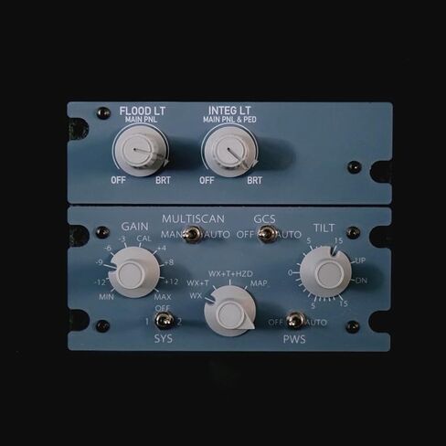 WOWOBONTOY Rowsfire A112 Flight Simulator Panel, 1:1 CKPT-LT+WXR-Radar for MSFS 2020/2024 & X-Plane 12, Compatible with A32X/A33X/A35X, Home Cockpit Hardware in Saudi Arabia