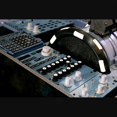 WOWOBONTOY Rowsfire A112 Flight Simulator Panel, 1:1 CKPT-LT+WXR-Radar for MSFS 2020/2024 & X-Plane 12, Compatible with A32X/A33X/A35X, Home Cockpit Hardware in Saudi Arabia