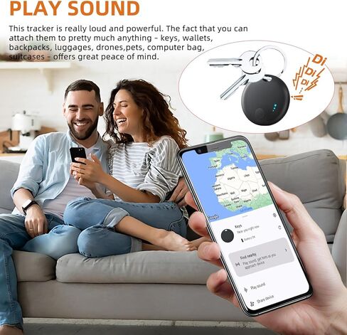 العلامات الذكية - 4 حزم Android، علامات تعقب الهواء لنظام Android، علامات Bluetooth الذكية، جهاز تعقب الأمتعة يعمل مع تطبيق Find Hub من Google، محدد موقع عناصر Key Finders للمفاتيح والمحافظ وحقائب السفر in Saudi Arabia