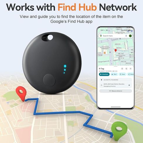 العلامات الذكية - 4 حزم Android، علامات تعقب الهواء لنظام Android، علامات Bluetooth الذكية، جهاز تعقب الأمتعة يعمل مع تطبيق Find Hub من Google، محدد موقع عناصر Key Finders للمفاتيح والمحافظ وحقائب السفر in Saudi Arabia