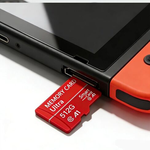 256GB Micro SD Card, Japanese Precision Manufacturing 4K Camera Pro, A2 V30 for Smartphone, Gopro, Action Cams, 4K UHD Video Recording, R/W up to 30/30 MB/s, with Adapter(Red) in Saudi Arabia