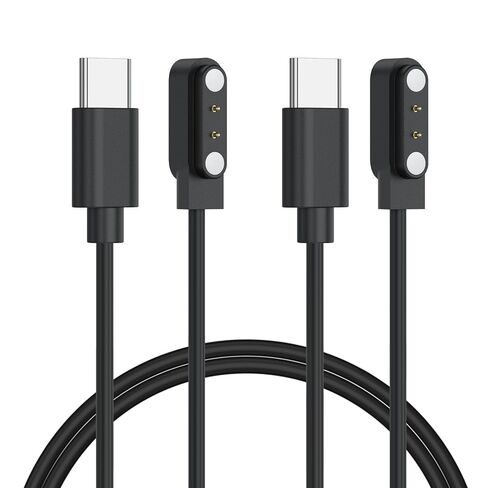 Vancle 2 Pack for Gloryfit Smart Watch Charger, USB-C Magnetic Charging Cable for GloryFit T80 T70 T60 T50 P99 P98 Smart Watches in Saudi Arabia