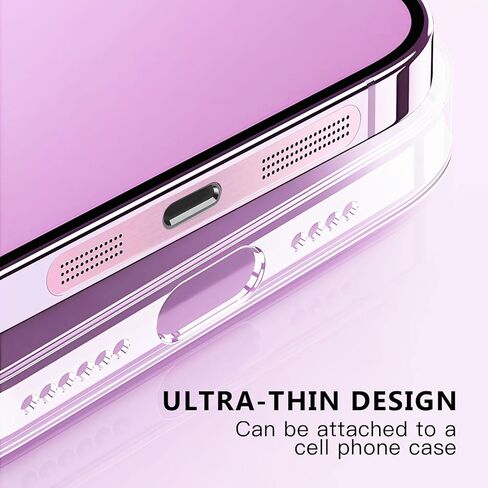 ملحقات MysticHome لهاتف iPhone 17/16 Pro، 5 قطع من سدادات سماعات الهاتف الخلوي المضادة للغبار، قطعة واحدة من قابس الغبار USB C، متوافقة مع غطاء غبار مكبر الصوت، وردي in Kuwait