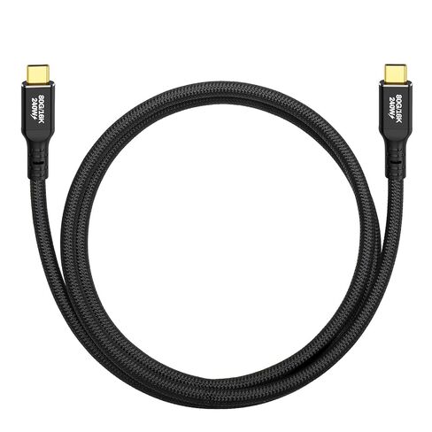 كابل USB من النوع C، نقل بيانات بسرعة 80 جيجابت في الثانية، تسجيل فيديو بدقة 4K لسوني A7RV FX3 Canon R5C R3 Lumix GH6 S5IIX X‑H2 X‑T5، كاميرا Crucial x10 SSD، كمبيوتر محمول ASUS Lenovo، iPhone 16، 30 سم in Kuwait