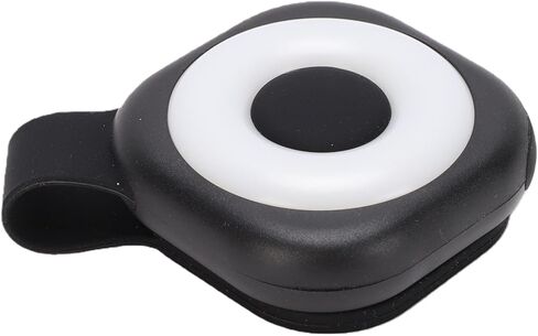 Hilitand Rechargeable Magnetic Badge Light Mini Portable LED Magnet Light with 6 Brightness Levels, for Outdoor Reading Cycling Emergency (Black) in Saudi Arabia