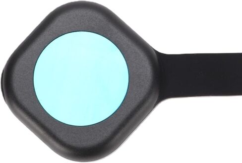 Hilitand Rechargeable Magnetic Badge Light Mini Portable LED Magnet Light with 6 Brightness Levels, for Outdoor Reading Cycling Emergency (Black) in Saudi Arabia