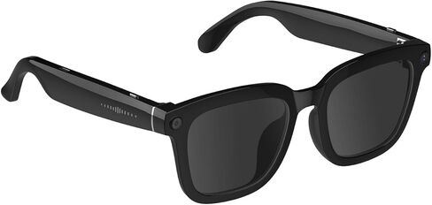 MEGREZ AI Smart Glasses with Camera, 1080P Video Recording, Real-Time Translation, Object Recognition, Audio & Music, Hands-Free Smart Sunglasses for Travel Vlogging Cycling Meetings in Saudi Arabia