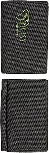 Sticky Holsters Belt Slider Elastic Magazine Holder - Concealed Carry Horizontal Mag Pouch for Belts Up to 1.75 inches, Non-Slip Extra Elastic Mag Holster USA Made - 2-Pack of Black Magazine Holster in Saudi Arabia