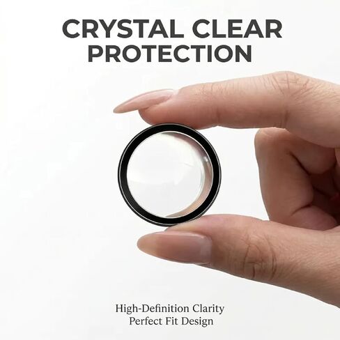 2-Pack Car Camera Lens Protector, 9H Hardness Backup Camera Protective Sticker, High Transparency Anti-Scratch Waterproof Cover for Reversing Cameras, Easy Adhesive Installation in Saudi Arabia