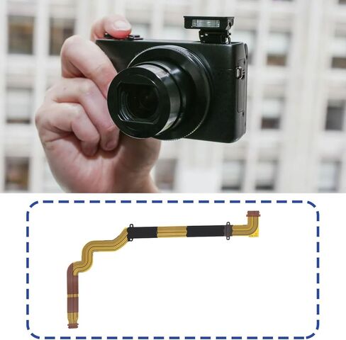 كابل مرن بمفصلات شاشة LCD من SING F LTD متوافق مع Canon PowerShot G7X Mark II G7 X II G7X2 in Kuwait