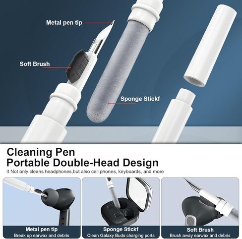 حافظة لهاتف Samsung Galaxy Buds 4/Buds 4 Pro (2026) مع مشبك قفل أمان آمن، وغطاء حماية شفاف مقاوم للصدمات وغطاء ناعم من مادة TPU مع حلقة تسلق/مجموعة تنظيف (أسود) in Kuwait