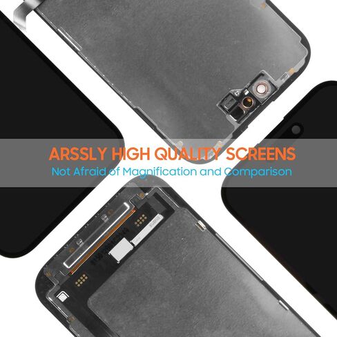 Screen Replacement for iPhone 15 LCD, Display for iPhone15 A2846 A3089 A3092 A3090 Screen Touch Assembly Replacement with Repair Kits(Black,6.1 inch) in Saudi Arabia
