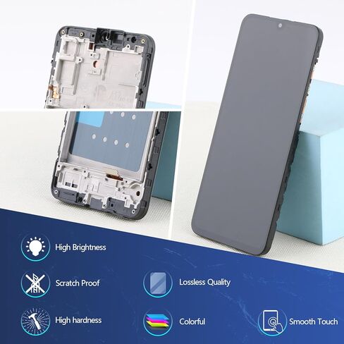Display for Samsung Galaxy A17 5G Screen Replacement for Samsung Galaxy A17 5G A176B A176U LCD Touch Screen Digitizer Assembly with Tools (Incell with Frame in Saudi Arabia