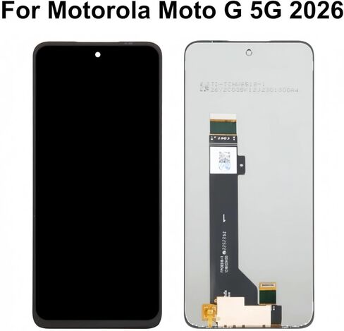 Moto G 5G 2026 LCD Display Screen Assembly Replacement for Motorola G 5G 2026 Touch Digitizer Screen with Frame Toolkits XT2615 XT2615-1 XT2615-2 in Saudi Arabia