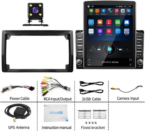 Double Din Radio Stereo for Ford F250 F350 F450 F550 Super Duty 2006-2014 with Wireless Carplay & Android Auto,9.7 Inch Android 15 Car Audio Receiver GPS Navigation Unit with BT Head Unit WiFi SWC in Saudi Arabia
