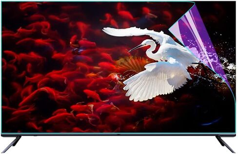 AIZYR Anti Reflection/Anti Scratch Matte TV Screen Protector Guard, 75" 77" 82" 85" Eye Protection Anti Glare Film/Anti Scratch Soft PET Matte Monitors Filter, 1Pack,85inch 1902x1089mm in Saudi Arabia