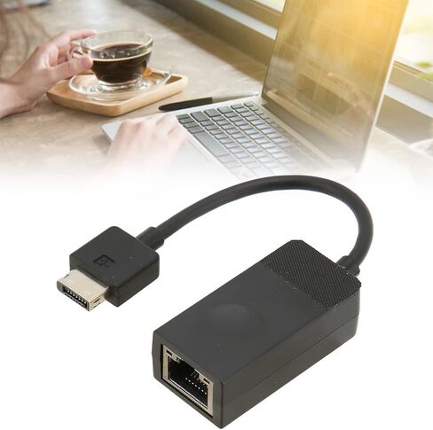 RJ45 01YU026 Ethernet Adapter, Network Adapter for ThinkPad 10/100Mbps Plug and Play with Female Connector for X280 X390 Yoga X395 X1 Yoga 4th in Saudi Arabia