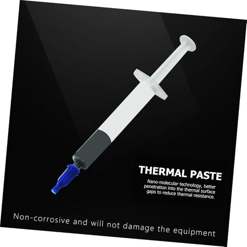 HOMSFOU Thermal Paste Set 8w Thermal Conductive Silicone Grease with Applicator and Finger Sleeves for CPU Gpu Cooling Computer Components in Saudi Arabia