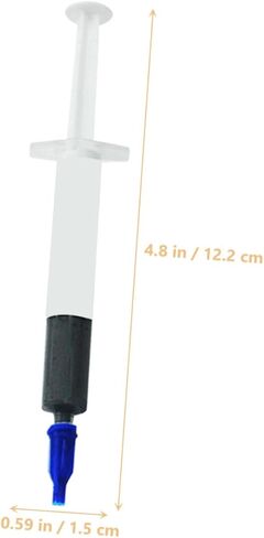 Kisangel Thermal Paste Kit 8w High Conductivity Thermal Compound with Silicone Grease for CPU Gpu Cooling Includes 1 Tube 2 Finger Caps 1 Spatula PC Processor Heatsink Grease in Saudi Arabia