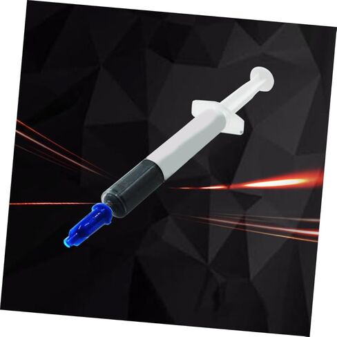 Kisangel Thermal Paste Kit 8w High Conductivity Thermal Compound with Silicone Grease for CPU Gpu Cooling Includes 1 Tube 2 Finger Caps 1 Spatula PC Processor Heatsink Grease in Saudi Arabia