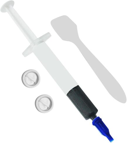 Vaguelly Thermal Paste and Heat Sink Grease Set with 8w Thermal Conductivity for CPU Gpu Cooling Non-Curing Silicone Kit with Applicator and Finger Covers for Computer Components in Saudi Arabia