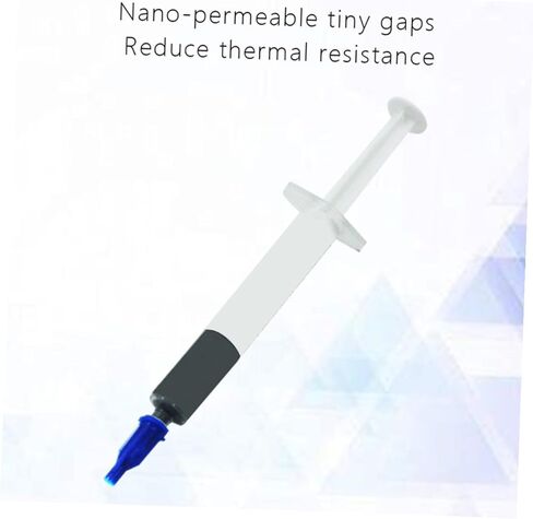 Thermal Paste Kit with 8w High Conductivity Thermal Grease for CPU Gpu Cooling with 1 Syringe 2 Finger Sleeves and 1 Spatula for PC Processor Heat Sink in Saudi Arabia