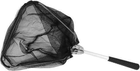 Triangle Fishing Mini Net Folding Aluminium Alloy Fishing Dip Net Fishing Landing Net Practical Fishing Accessory in Saudi Arabia