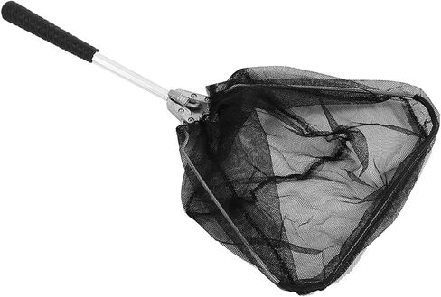 Triangle Fishing Mini Net Folding Aluminium Alloy Fishing Dip Net Fishing Landing Net Practical Fishing Accessory in Saudi Arabia