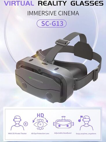 Ultra HD 4K, Virtual Reality Glasses, Theater-Grade, Myopia-Friendly, Gift Choice in Saudi Arabia