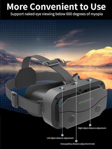 Ultra HD 4K, Virtual Reality Glasses, Theater-Grade, Myopia-Friendly, Gift Choice in Saudi Arabia